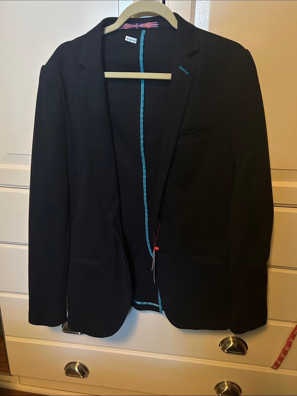 BNWT Men's Navy Blue Blazer SIZE 40R